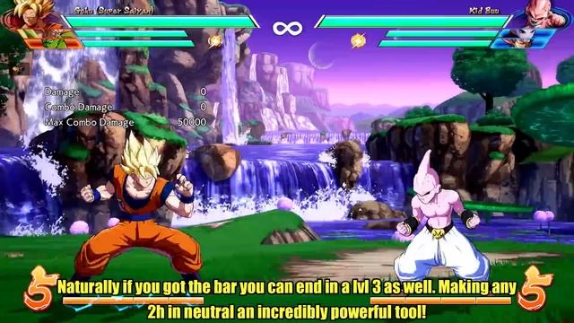 Dragon Ball FighterZ - Super Saiyan Goku combo guide (Season 2) смотреть онлайн