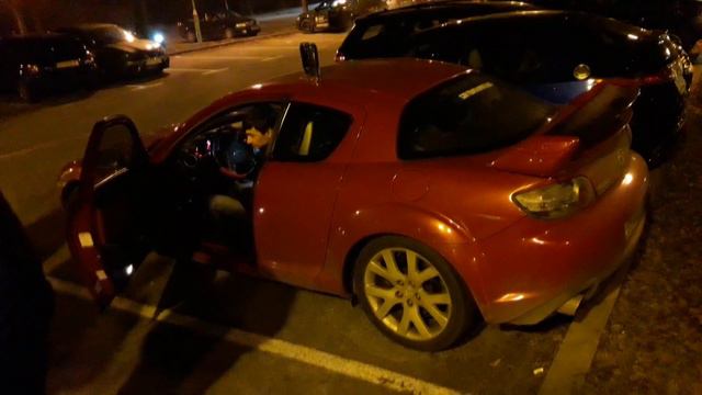 Mazda RX-8 @10k Rpm! (Huge Flames)