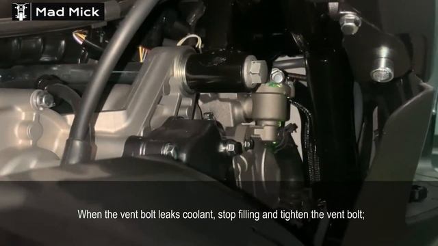 ZONTES 310M SCOOTER COOLANT CHANGE ENGLISH INSTRUCTIONS смотреть онлайн