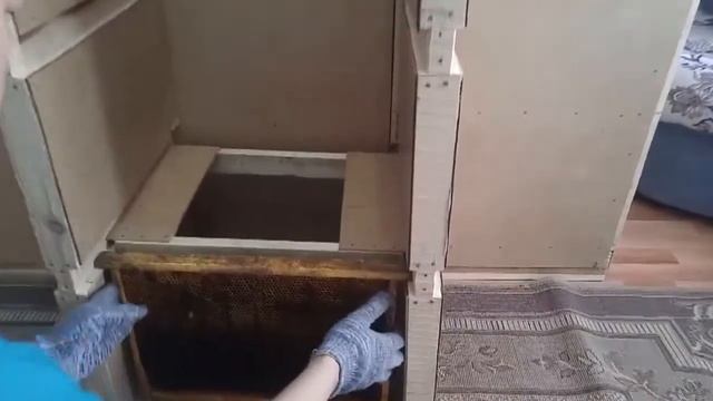 Каркасные улья. Дом для пчел. Шкафный улей. Как сделать шкафный улей. - 4 часть смотреть онлайн