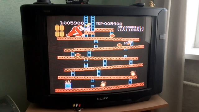 Обзор на игру Donkey Kong (Денди). Первое появление персонажа Марио смотреть онлайн