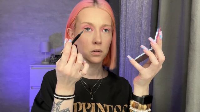 Самые длинные стрелки в моей жизни ll makeup Pinkmint || повторила макияж Pinkmint смотреть онлайн