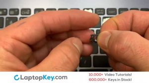 Asus VivoBook N705 Keyboard Keys Repair Installation
