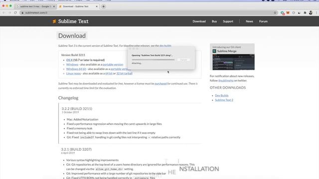 How to Install Sublime Text 3 in MacOS | Tech Tutorial смотреть онлайн