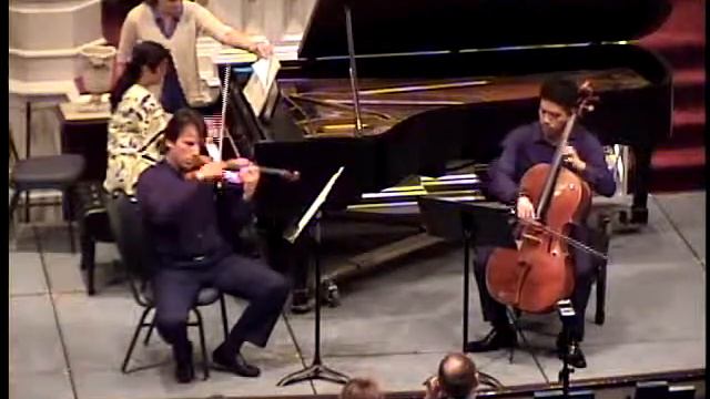 Franz Schubert Piano Trio Op. 100 - III. Scherzando Allegro Moderato смотреть онлайн