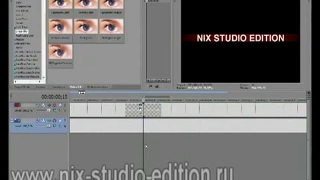 Sony Vegas Создание простых динамических титров смотреть онлайн