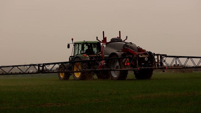 John Deere 6430 | Horsch Leeb 4 AX | Spraying смотреть онлайн