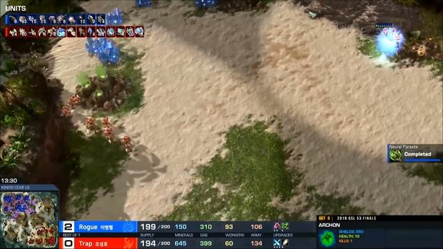 GSL CodeS FINAL: Rogue (Z) vs Trap (P) - Финал Global StarCraft II League 2019 Season 3 смотреть онлайн