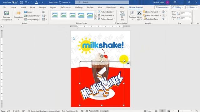 how to create advertisement poster in ms word | смотреть онлайн