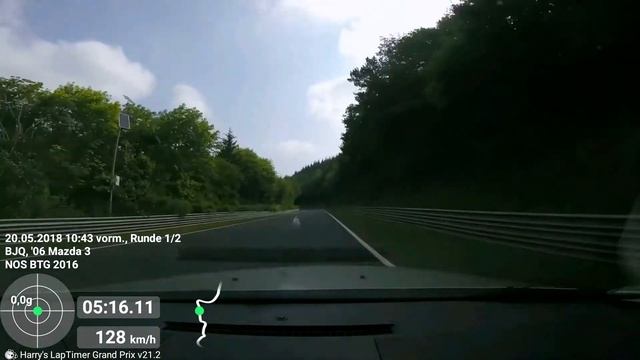 Mazda 3 BK 105PS Nordschleife 20.05.2018 смотреть онлайн