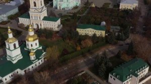 Дивеево сверху монастырь 2020 год.