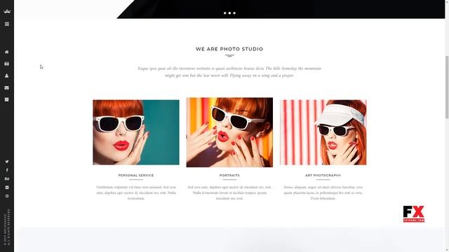 Photography WordPress Theme Merrick Hudson смотреть онлайн