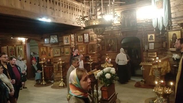 Проповедь на Всенощном бдении в канун Недели 14-й по Пятидесятнице. 09.09.2023 г. смотреть онлайн