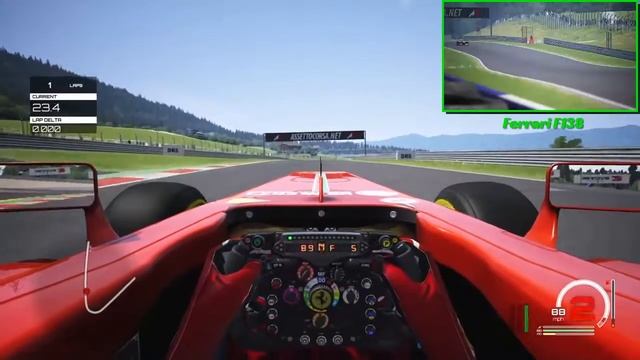Assetto Corsa (PS4) - Ferrari SF15-T vs Ferrari F138 on the Red Bull Ring #RedPack смотреть онлайн