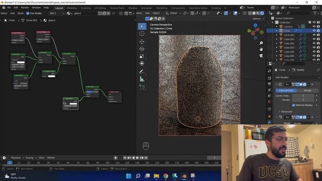 How to Make Realistic and Interesting Glass In Blender 3.0! (Intermediate Tutorial) смотреть онлайн