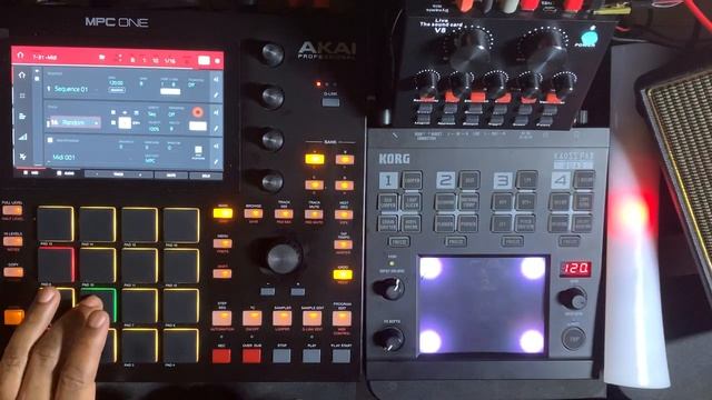 AKAI MPC ONE - #210 Finding A Groove Building Tracks & Beats W/midi #MPC, #MPC_ONE, #DJ_SharpMC_LIV