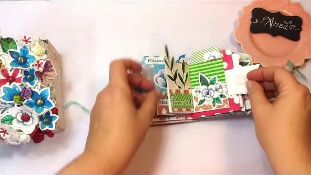 How to make a Mini Album from a Jelly Box - Karalea Collection by Ivytree Studio смотреть онлайн