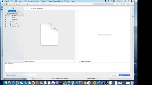 Swift 5.1, Xcode 11, Learn How to Clone, commit and Push using xcode смотреть онлайн