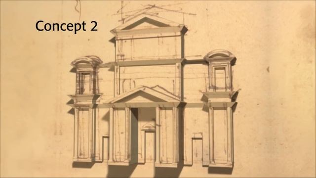 Never built: Michelangelo's concept for the facade of the Church of San Lorenzo, Florence смотреть онлайн