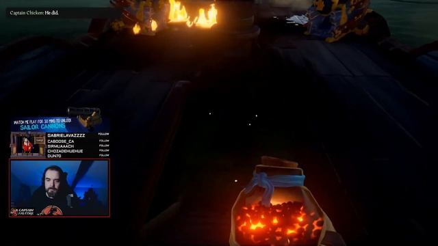 MAKING AN ENTIRE SERVER RAGE QUIT // SEA OF THIEVES - Sea Salt level 100% смотреть онлайн