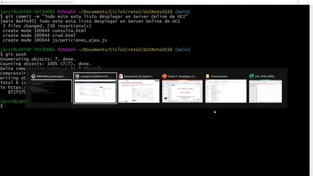 MisionTIC G17 S10 PII DESPLIEGUE EN ORACLE CLOUD VM LINUX APACHE GIT смотреть онлайн