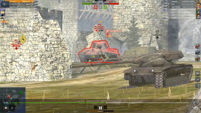 AMX 50 120 World Of Tanks Blitz смотреть онлайн
