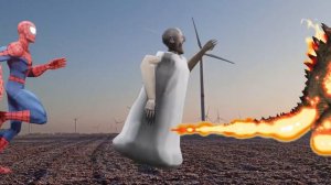 Сиреноголовый Амонг Ас Картун Кэт Годзилла Халк SCP кто быстрее