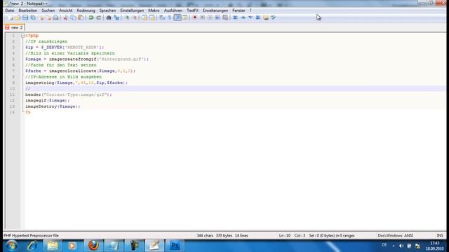 [PHP] IP-Adresse in Bild ausgeben смотреть онлайн