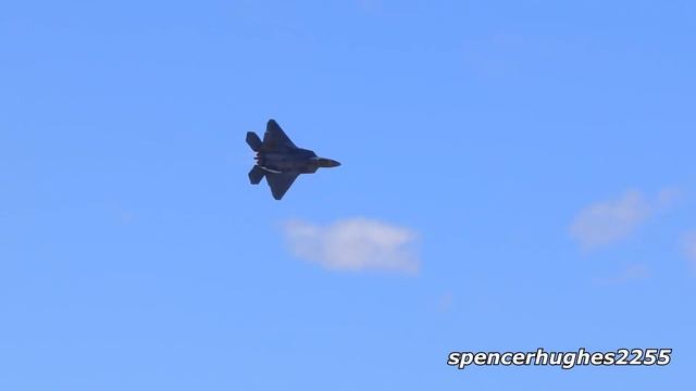 F-22 Raptor Demo 2018 Yuma Air Show смотреть онлайн