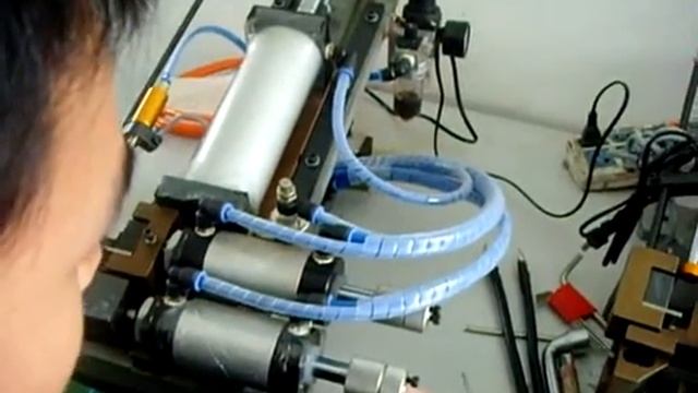 HC-310 pneumatic electrical stripping machine смотреть онлайн