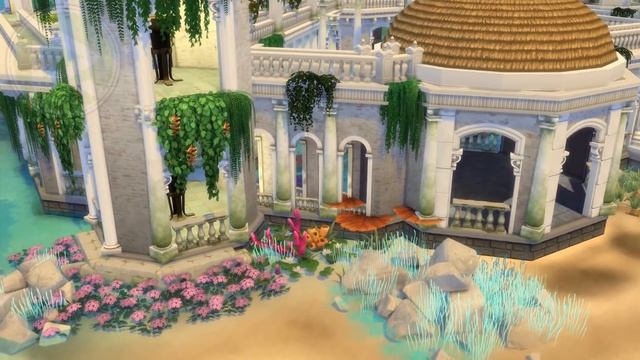 "Atlantis" - The Sunken City | NO CC | Sims 4 Speed Build [Stop Motion] смотреть онлайн