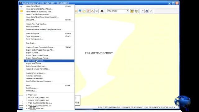 Transformation des levés kml vers SHP arcgis ou Tab mapinfo avec GLOBAL MAPER смотреть онлайн