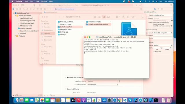 How to Install CocoaPods in swift смотреть онлайн