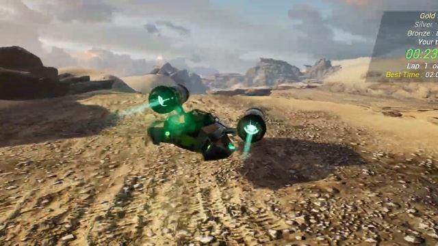 Pod Racing Mini Game | Unreal Engine смотреть онлайн