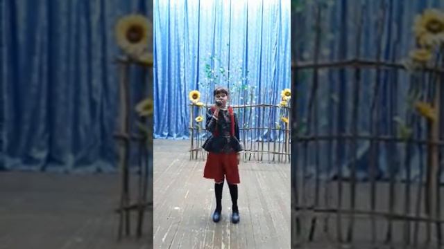 Школа с Гражданка Шишкарева Виктория - "Частушки о казачках" младшая смотреть онлайн