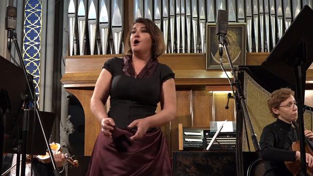 Haendel Let the bright Seraphim Olga SHVYDKA soprano Andriy ILKIV piccolo смотреть онлайн