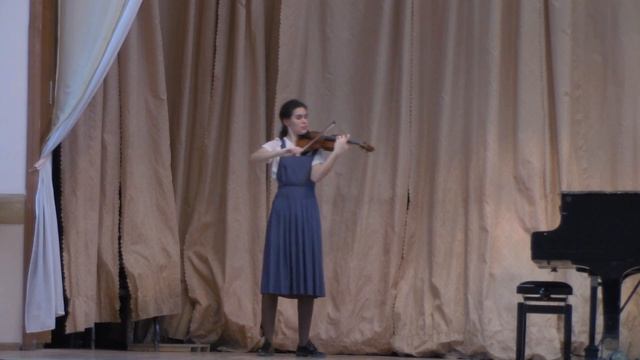 129. Буторина Мария Андреевна Н. Паганини Каприс 21 смотреть онлайн