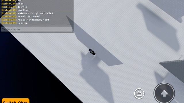 How to do a Wrap glitch, corner clip and dance clip (mobile) obby roblox смотреть онлайн