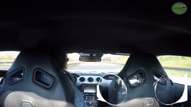 2016 Ford Mustang Fastback GT 5.0 V8 on German Autobahn 260 km/h смотреть онлайн