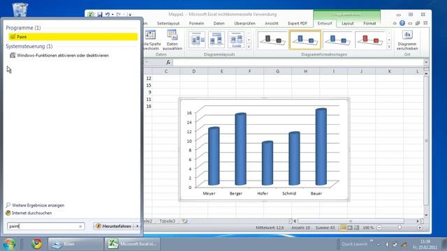 Excel 2010 - Excel-Diagramm als Bild exportieren смотреть онлайн