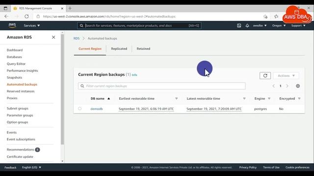 26 Stopping and deleting automated backup replication смотреть онлайн