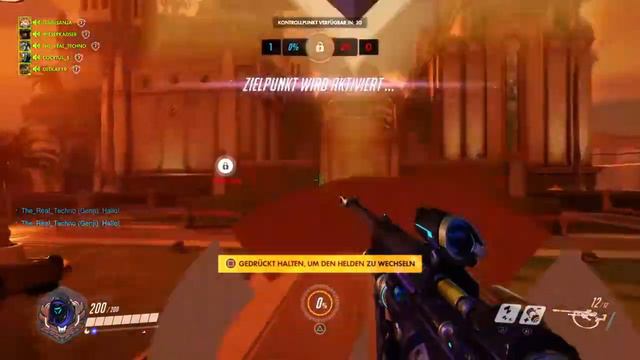 Overwatch King of the hill Ana смотреть онлайн