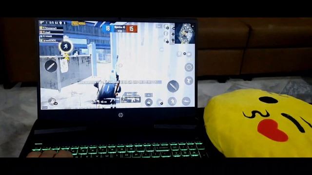 PUBG Mobile GamePlay On Hp Pavilion Gaming 15 | High Graphics | i5-9300H CPU смотреть онлайн