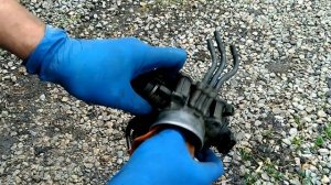 Чистка дроссельной заслонки Mitsubishi Outlander I