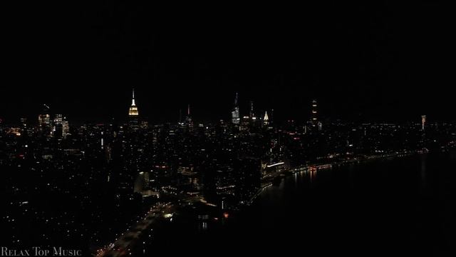 Night cities 4k With Piano Music смотреть онлайн