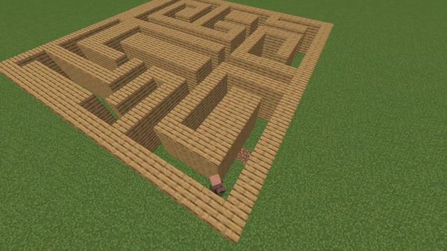 Can villager find the exit of the maze?? #minecraft смотреть онлайн