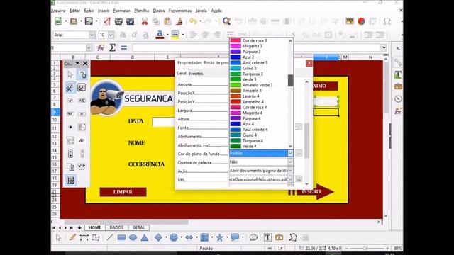 Aula 16 Libre Office- Hiperlink 1 смотреть онлайн