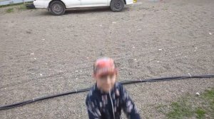 Очистка скважины аэролифтом!