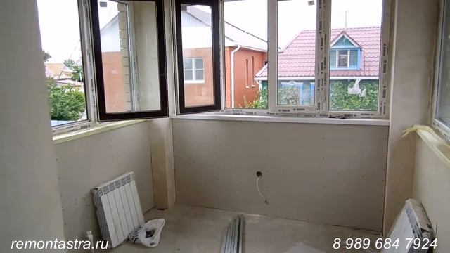 отделка лоджии, отделка балкона, ремонт балкона, смотреть онлайн