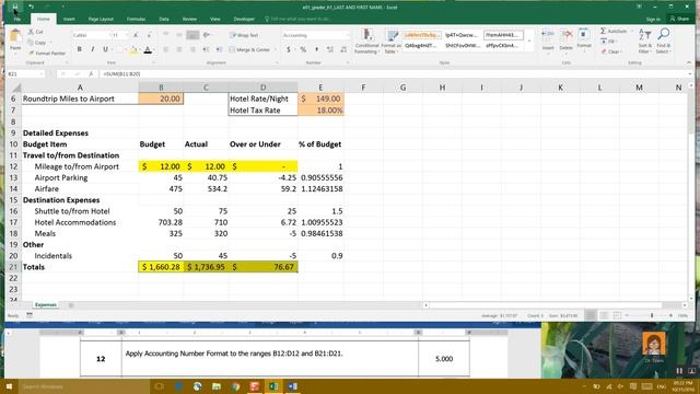Excel Chapter 1 Steps 8 13 смотреть онлайн